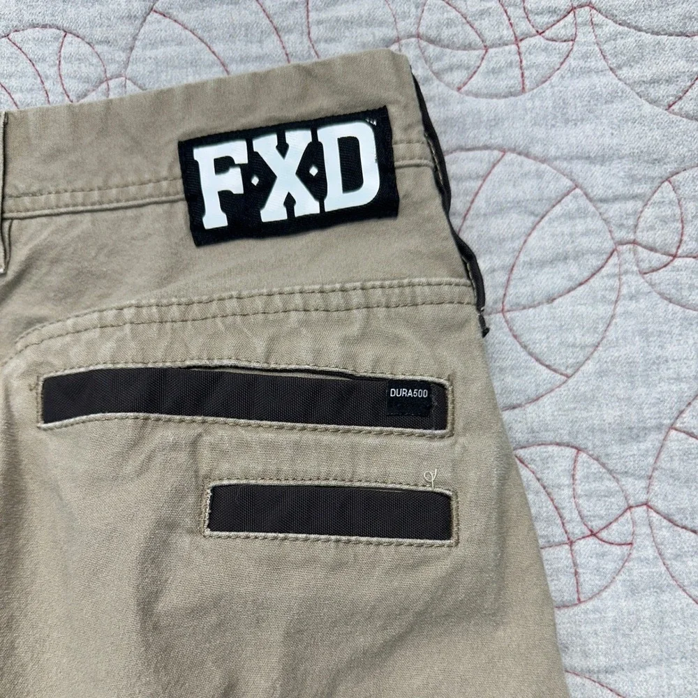 FXD WP-3 Work Pants Khaki DURA500 Stretch Cargo / Mens 32x32